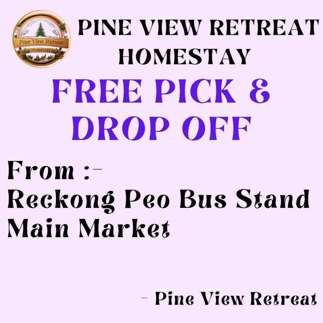 Pine View Retreat Homestay Калпа Екстериор снимка